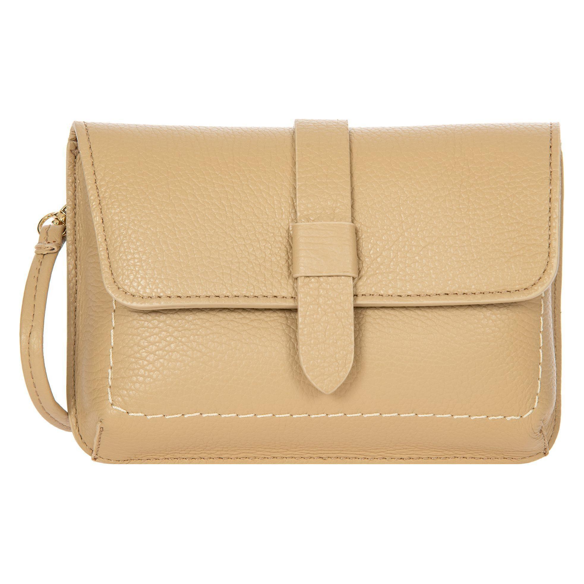 Brics, Handtasche, Gondola Garofano Umhängetasche Leder 19.5 Cm, Braun
