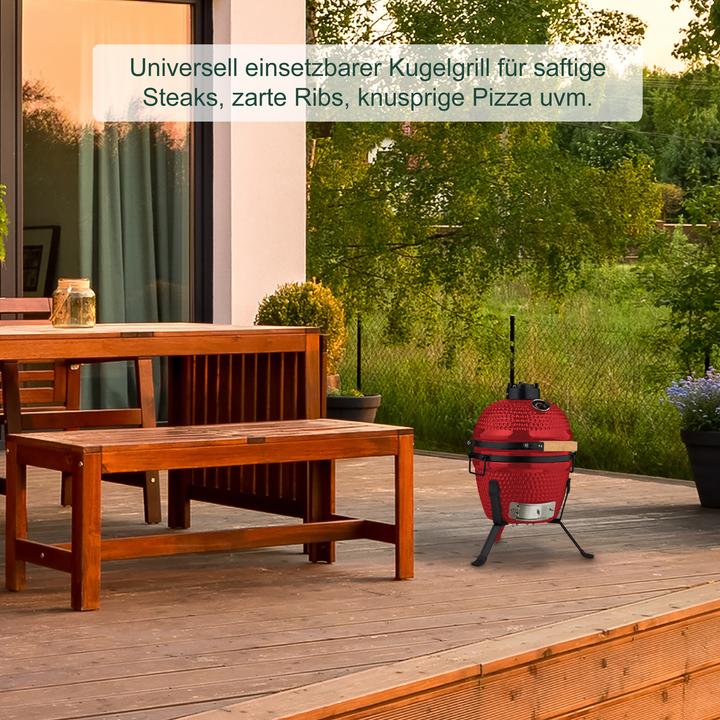 Actual product image Relaxdays Kamado-Grill (260 mm)