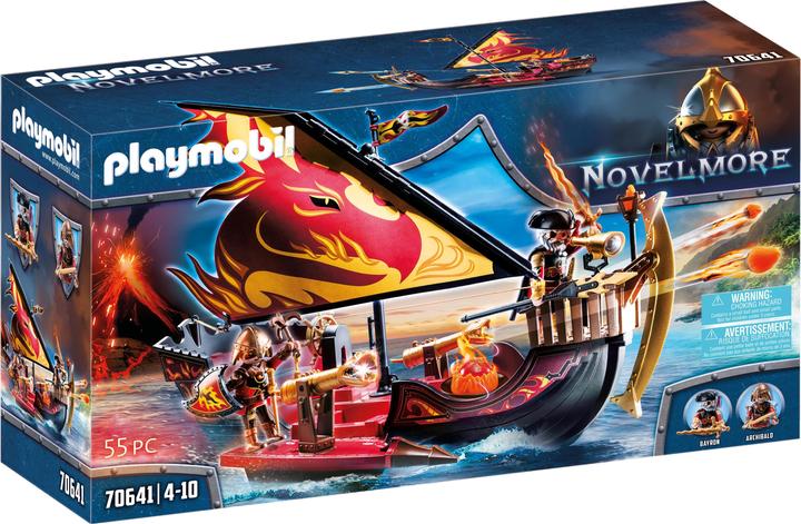 Produktbild Playmobil Burnham Raiders Feuerschiff (70641, Playmobil Novelmore)