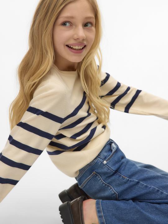 Produktbild Vero Moda Vmsaba Plain Ls O-Nk Pullov Ga Girl Noos (116)