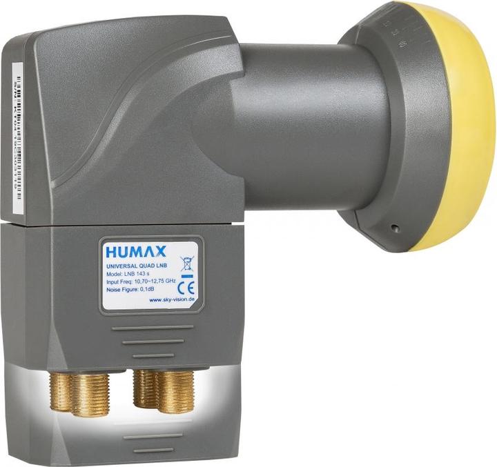 Actual product image Humax L1940 - F - 4 cm - Black - Green (Quattro LNB, 40mm)