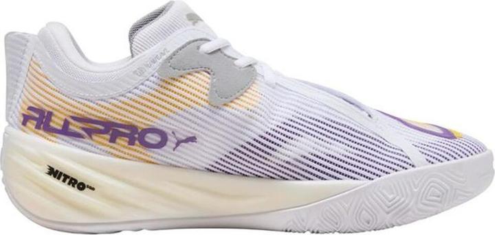 Lila, PUMA White-Pel Yellow, Weiss, White Yellow