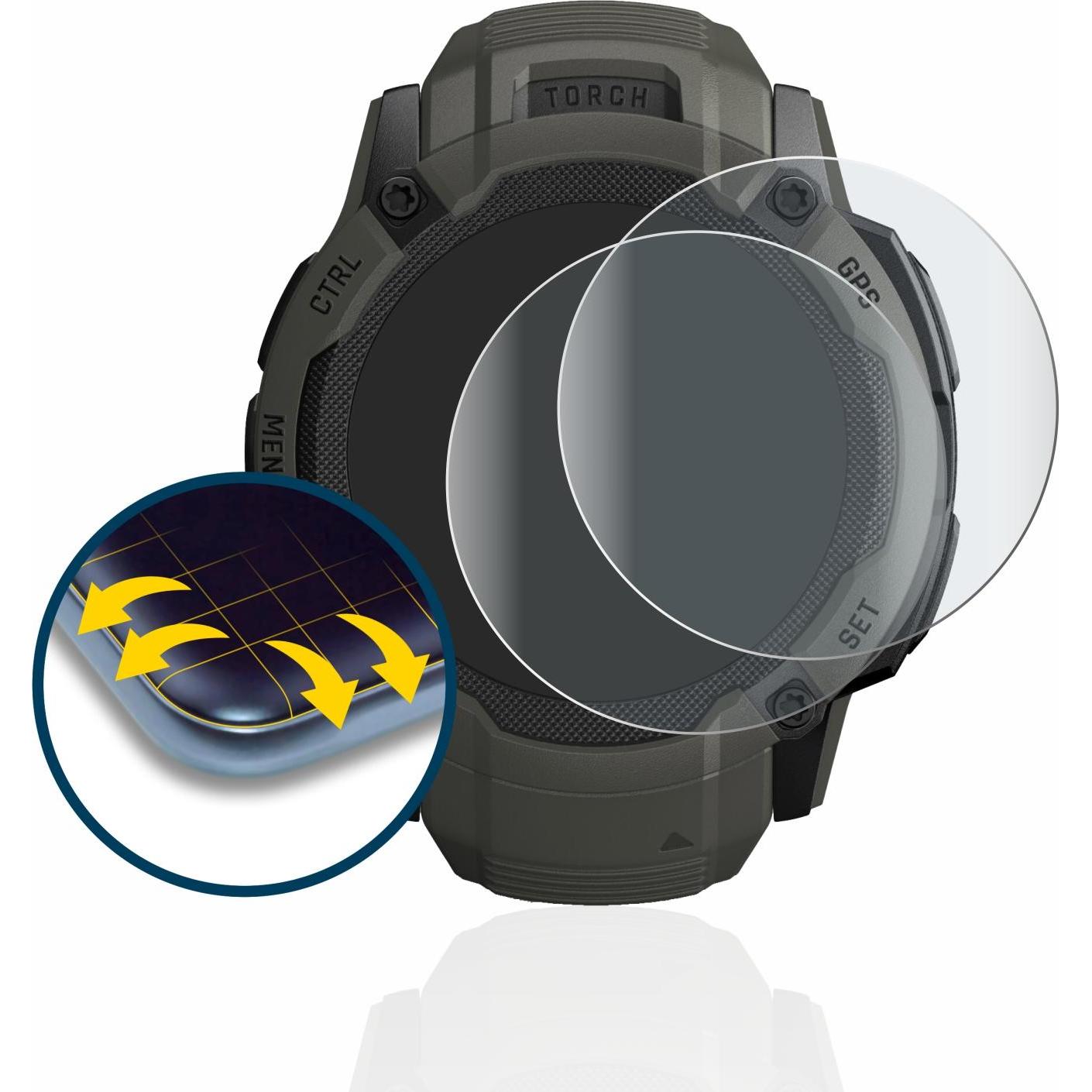 Thumbnail - BROTECT Full-Cover Displayschutz Matt, Smartwatch Schutzfolie, Grau