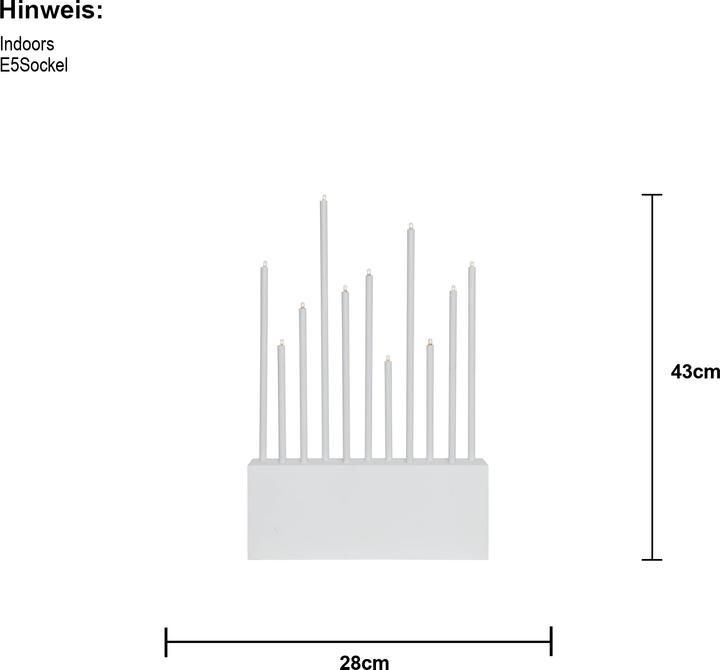 Produktbild Star Trading Kerzenstnder Buzz (1x)