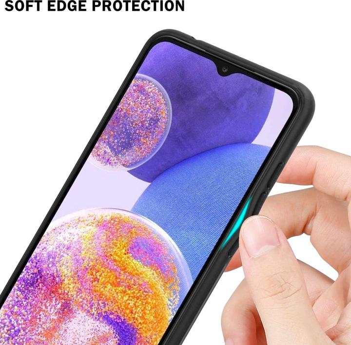 Image du produit Cadorabo Coque pour Samsung Galaxy A23 4G / 5G TPU 2 Farben Glas (Samsung Galaxy A23, Samsung Galaxy A23 5G)