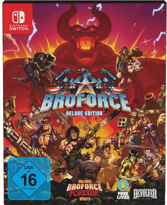 Produktbild Devolver Broforce - Deluxe Edition (Switch, EN)