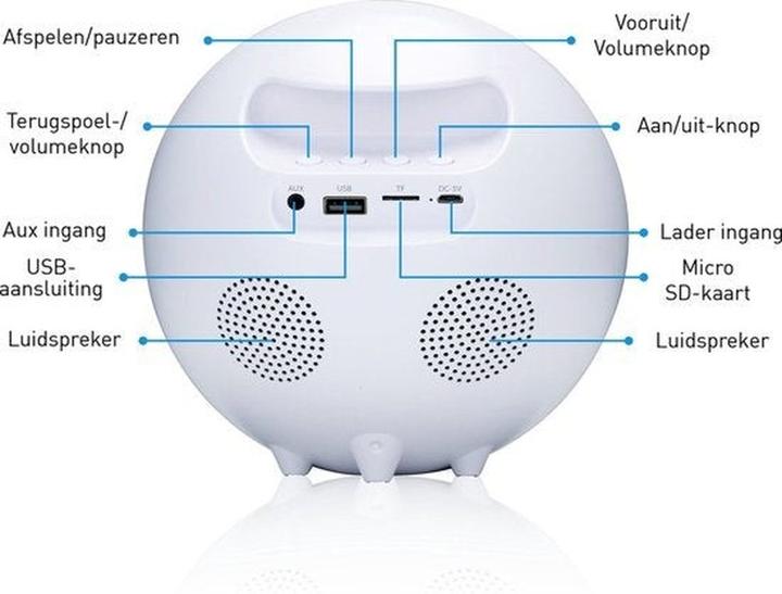 Actual product image Grundig Wake up light with BT speaker