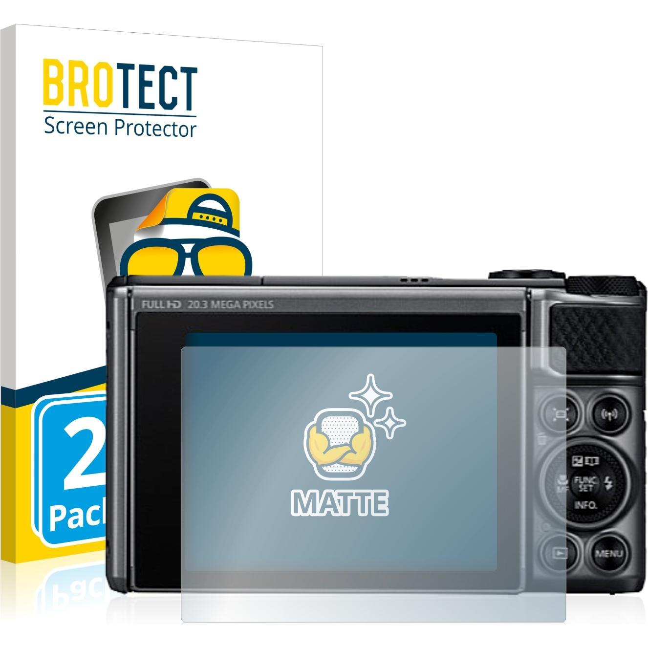 BROTECT Entspiegelungs-Schutzfolie Displayschutz Matt (Displayschutz, PowerShot SX730 HS), Kameraschutz