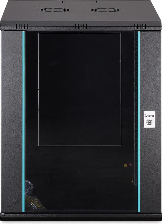 Actual product image Digitus 16HE Wandgehäuse, Dynamic-N 600 x 600 mm, unmontiert, schwarz (16 RU, 19 inch rack)