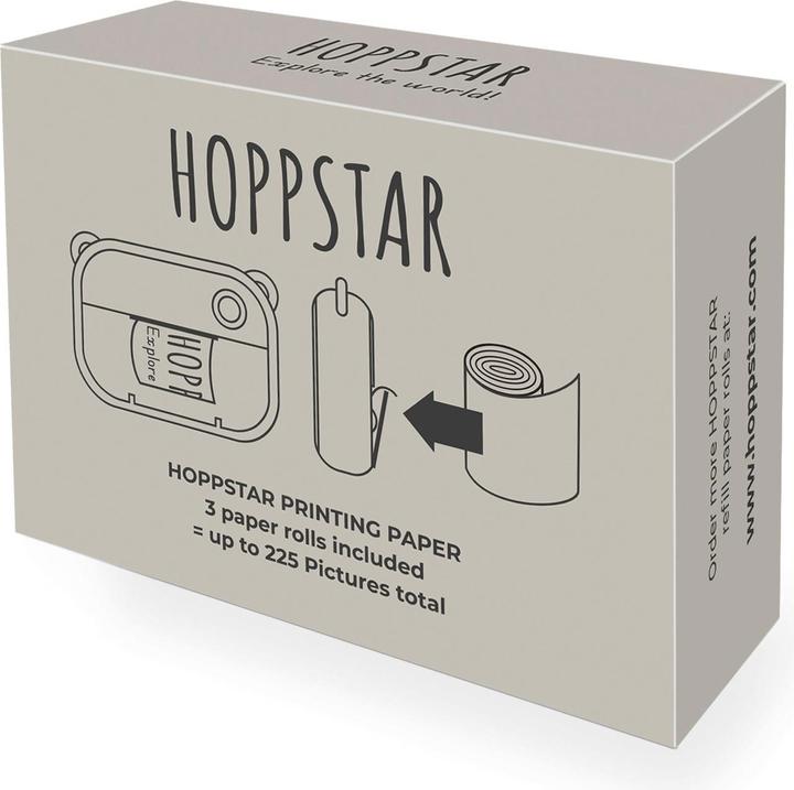 Hoppstar Papierrollen 3er Nachfüllpack für Artist Kamera (78 g/m², 1 x)