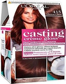 Immagine prodotto L'Oréal Paris L'OREAL Casting 415 Crema Castana Smaltata Tintura per capelli senza ammoniaca