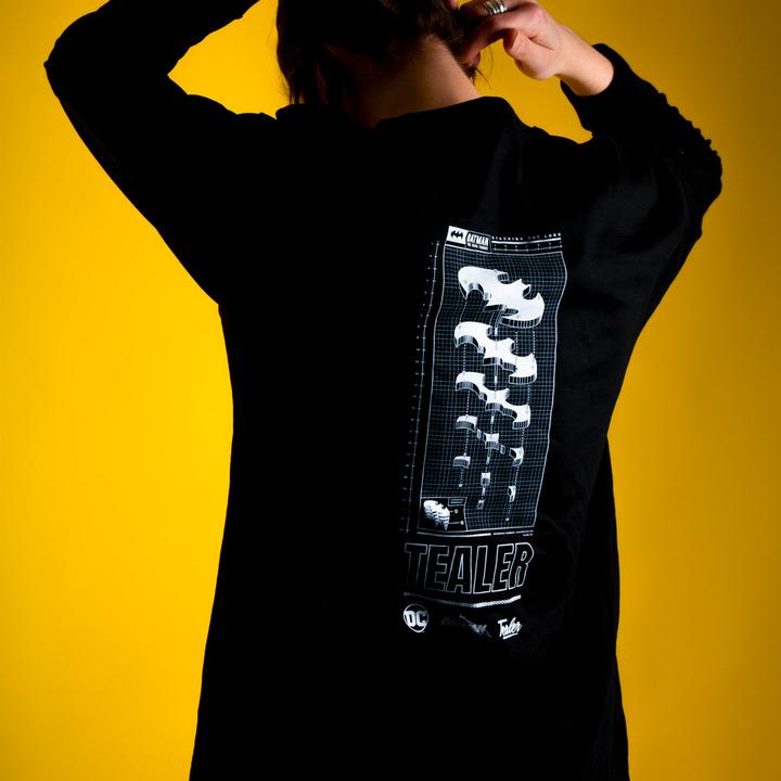 Immagine prodotto Tealer maglietta a maniche lunghe di batman (XS)