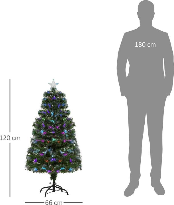 Actual product image Homcom Christmas tree (120 cm)