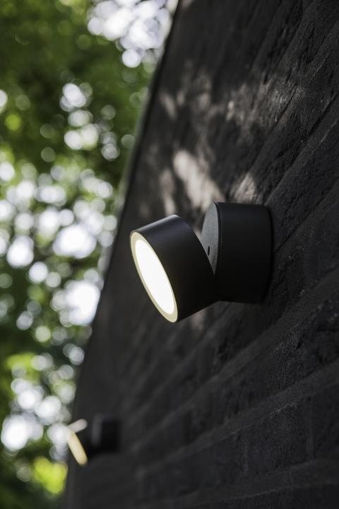 Actual product image Lutec LED Outdoor Wall Spotlight Trumpet (840 lm, IP54)