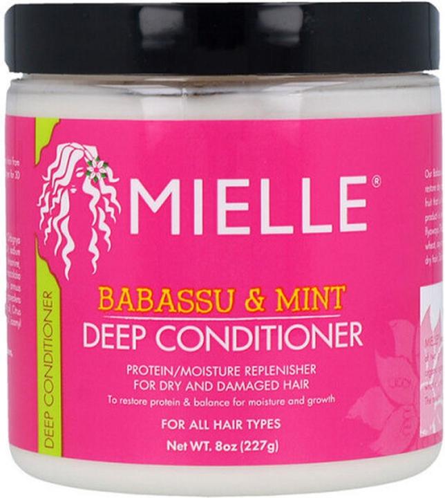 Actual product image Mielle Organics Babassu & Mint Deep Conditioner with Protein 227g