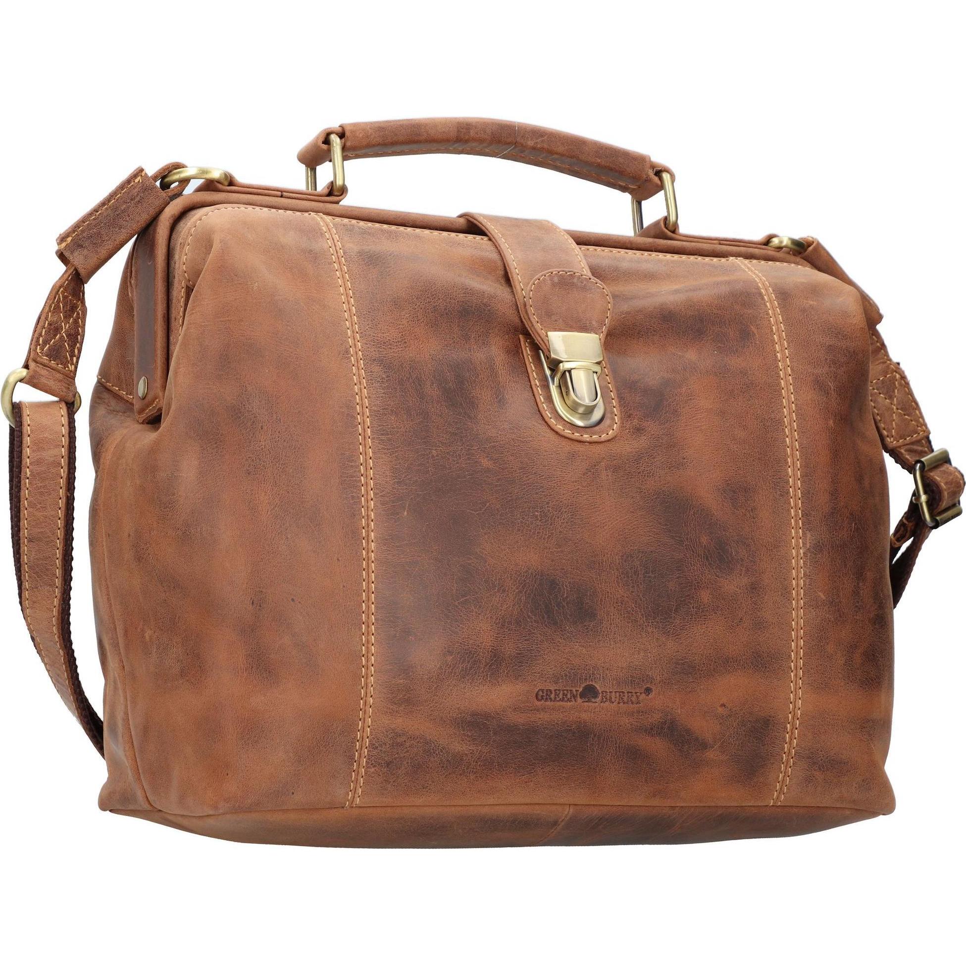 Thumbnail - Greenburry, Handtasche, Handtasche Vintage 1584, Braun