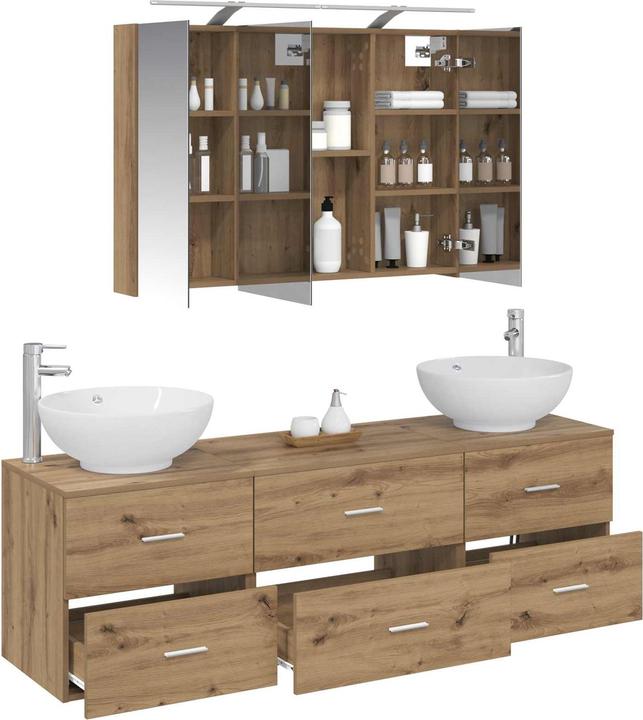 Produktbild vidaXL Badezimmermöbel-Set