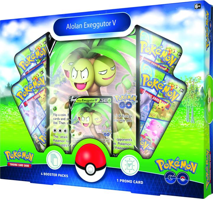 Actual product image Pokémon Alolan Exeggutor V Box (English, Box Set & Collection)