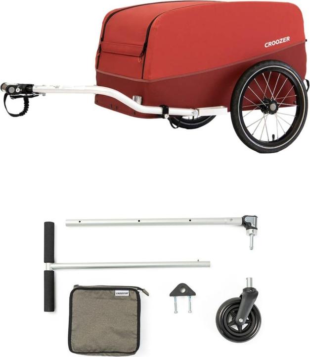 Croozer Cargo Pakko Picknick-Party-Bundle - Farbe: Lava Red