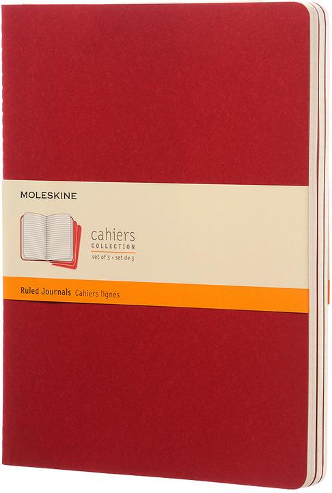 Actual product image Moleskine Cahier Journals (19 x 25 cm, Special ruling, Soft cover)