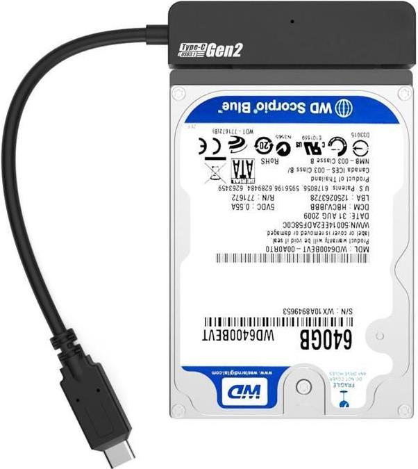 Actual product image CoreParts USB3.2 to 2.5 "SATA HDD SSD