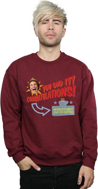 Immagine prodotto Elf World's Best Coffee Felpa Uomo (S)