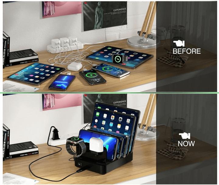 Actual product image Cover-Discount Smarte Ladestation (110 W, 6 ports)