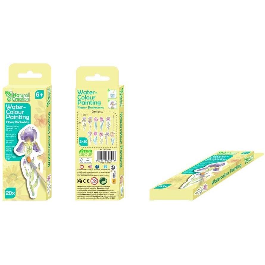 Avenir, Accessori scrivania, Lesezeichen - Blumen