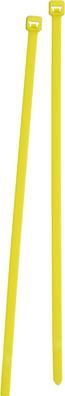 Actual product image Panduit PLT1M-C4Y, Parallel entry cable tie, Nylon, Yellow, 9.9 cm, 2.5 mm, 1.1 mm (Plastic cable ties, 99 mm)