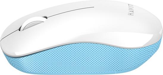 Actual product image Havit MS66GT-WB universal wireless mouse (white&blue) (Wireless)