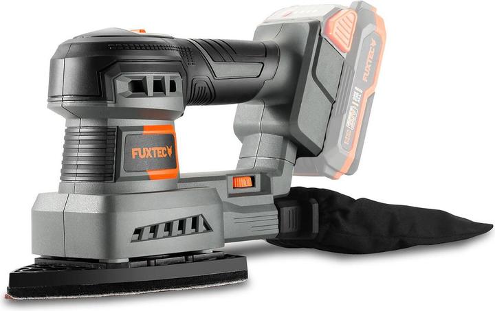Image du produit Fuxtec Ponceuse vibrante sans fil 20V FX-E1MS20 sans batterie, sans chargeur (Ponceuse vibrante)