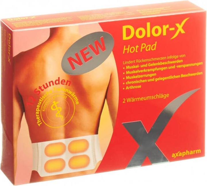 Produktbild Dolor-X HOT Pad Wärmeumschläge (2 x, 1500 ml, 272 g)