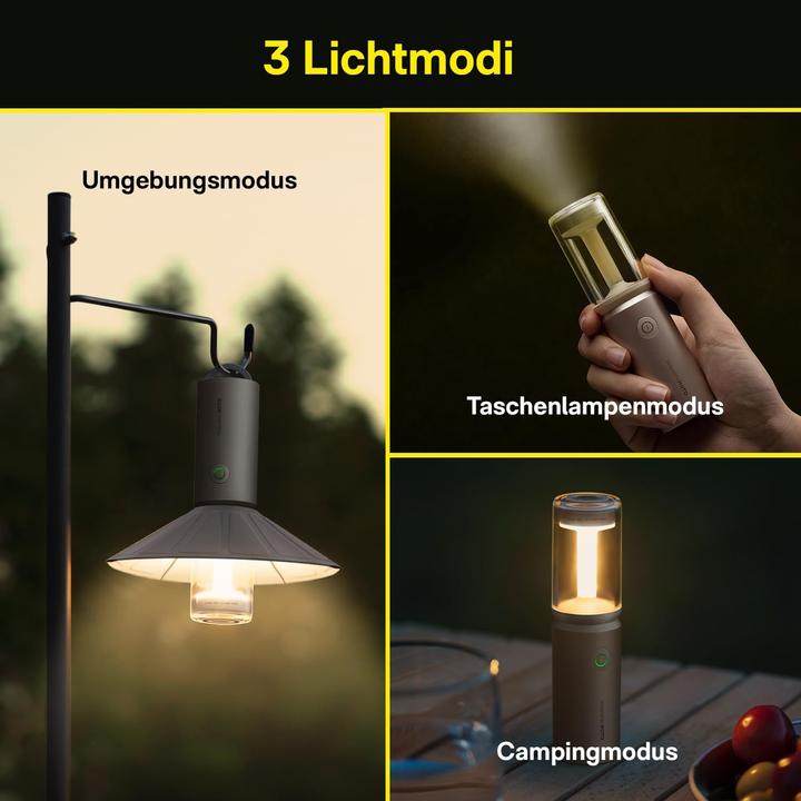 Produktbild Hoto Campinglampe mit 3 Modi
