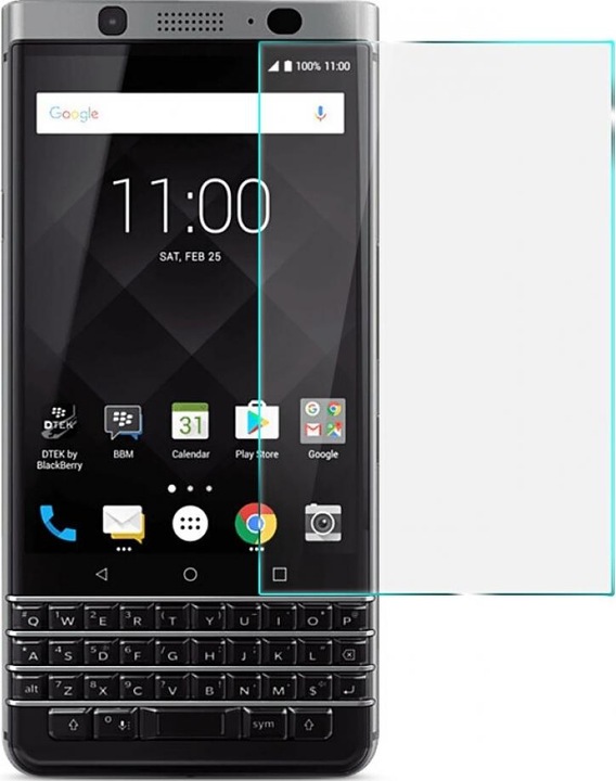 Immagine prodotto Screenguard BlackBerry KeyOne Pellicola protettiva in vetro Custodia dal design amichevole (1 Pezzo/i, CHIAVE)