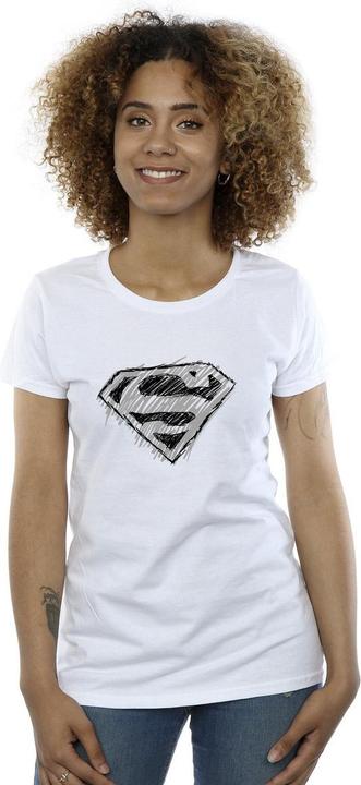 Produktbild Superman Logo Sketch TShirt (XXL)