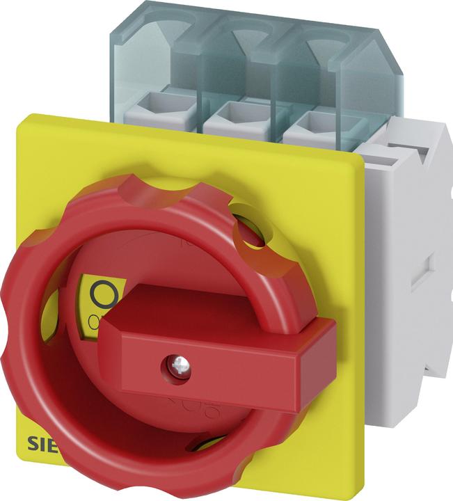 Actual product image Siemens Main switch 25A 3p IP65 Einb Wart/Rep 3LD2103-1TP53