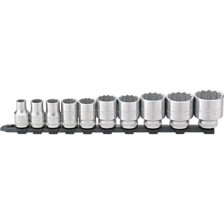 Thumbnail - Stahlwille, Steckschlüssel + Stecknuss, Zwölfkant-Steckschlüsselsatz 12918, 1/2" (13 mm, 30 mm, 32 mm, 14 mm, 17 mm, 19 ...