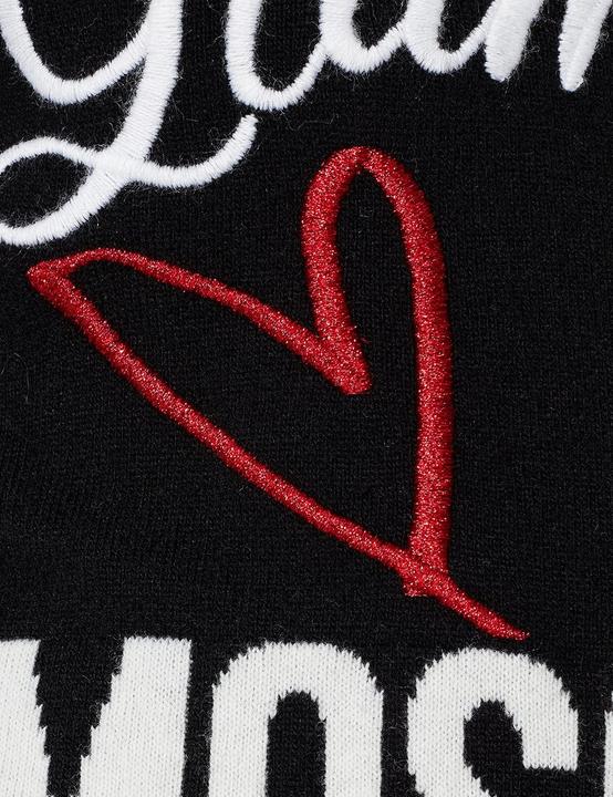 Produktbild Love Moschino Turtleneck-Pullover mit Saisonlogo und Intarsia (42)