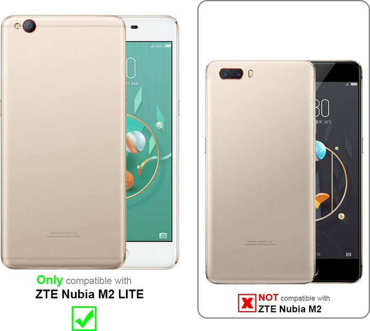 Produktbild Cadorabo Universale Schutzhülle für ZTE Nubia M2 LITE Tasche mit Gürtelclip (ZTE Nubia M2 Lite)