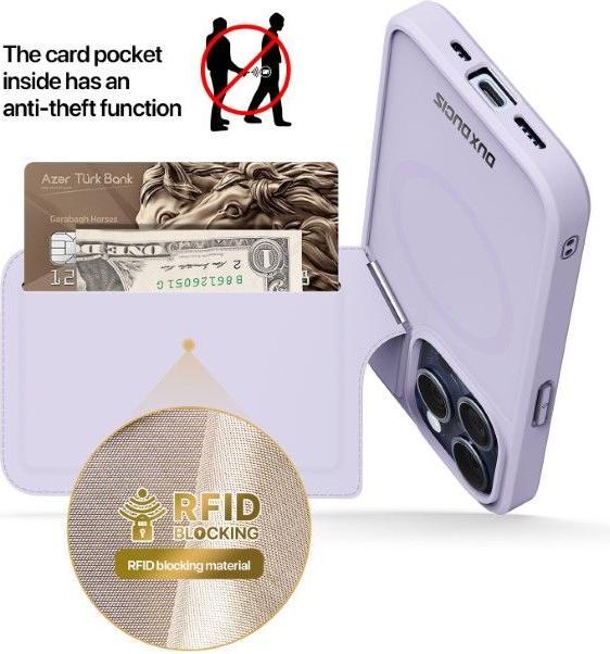 Produktbild Dux Ducis Rafi II Mag Series PC und TPU hardcase Hülle (Apple iPhone 15 Pro)