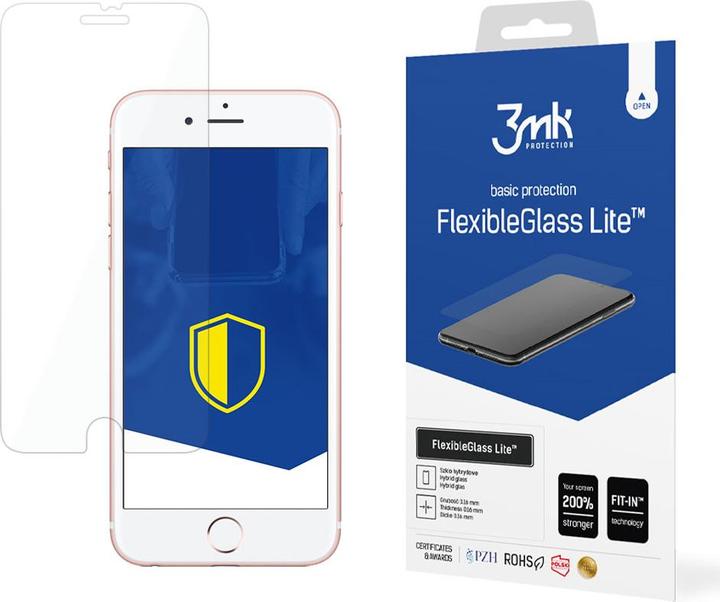 Produktbild 3MK hybrid glass Flexible 2.5D Lite for iPhone 7 Plus (1 Stk., Apple iPhone 7 Plus)