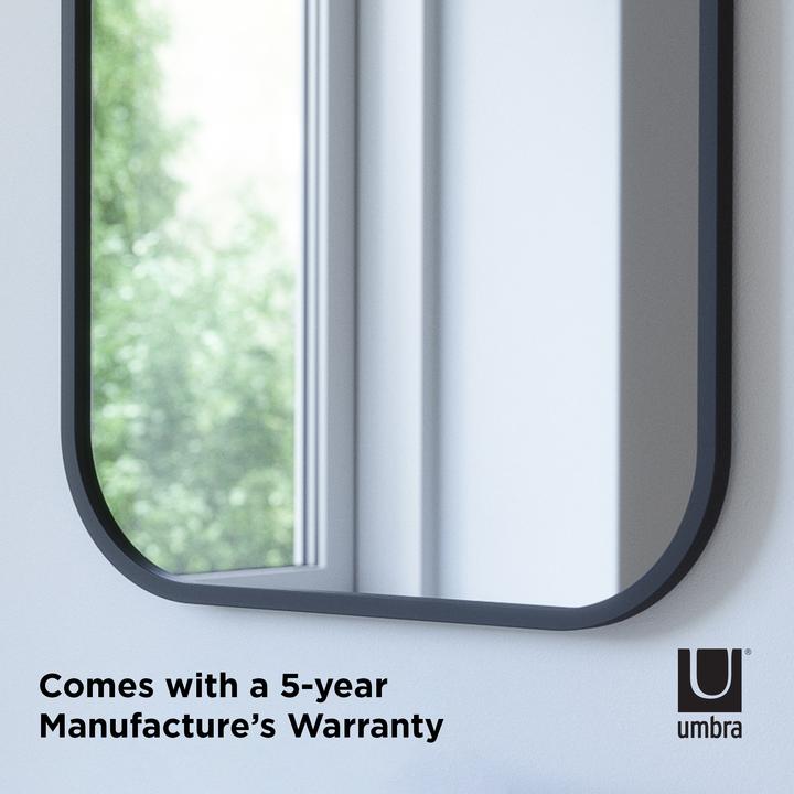 Actual product image Umbra Hub Rectangle Wall Mirror (91 x 3 x 61 cm)