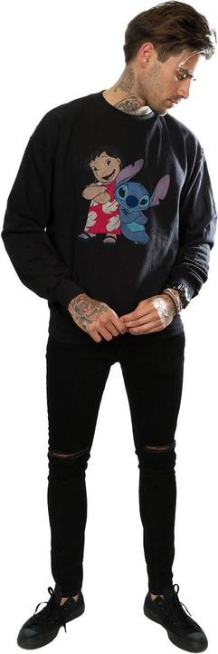 Actual product image Disney Mens Lilo And Stitch Classic Sweatshirt (XL)