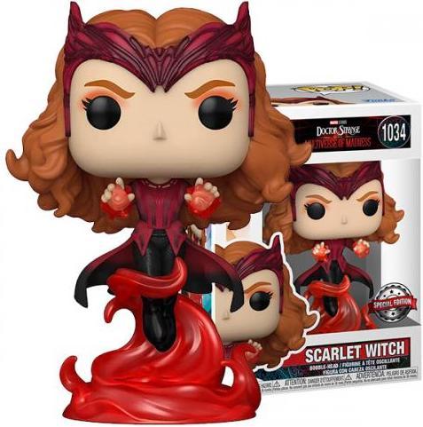 Actual product image Funko Pop! Dr Strange 2 : Scarlet Witch (1034) EXM