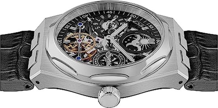 Actual product image Ingersoll 1892 Ingersoll I12903 The Broadway Dual Time Automatic Mens Watch 43mm 5ATM (Analogue wristwatch, 43 mm)