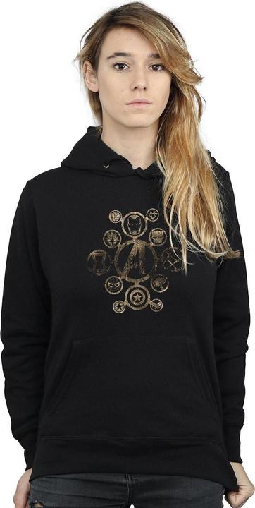 Immagine prodotto Avengers Infinity War Icons Felpa con Cappuccio Donna (M)