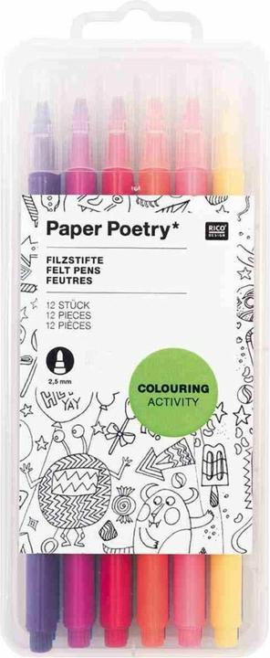 Image du produit Rico Design Fineliner, 12 pièces (12x)
