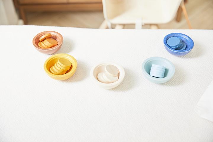 Image du produit Plantoys Gobelets de tri et de comptage Orchard