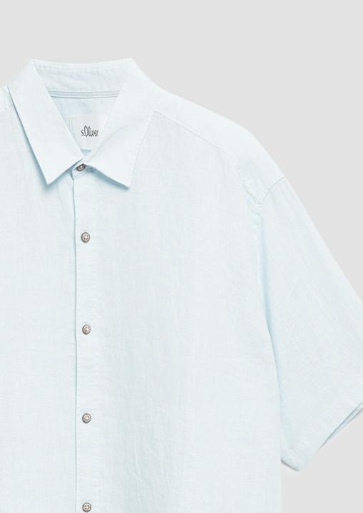 Immagine prodotto s.Oliver Regular Fit: Leichtes Leinenhemd mit Kentkragen (4XL)