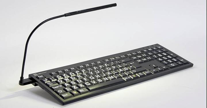 Produktbild Logickeyboard XL Print PC Slim Line NERO (DE, Kabelgebunden)